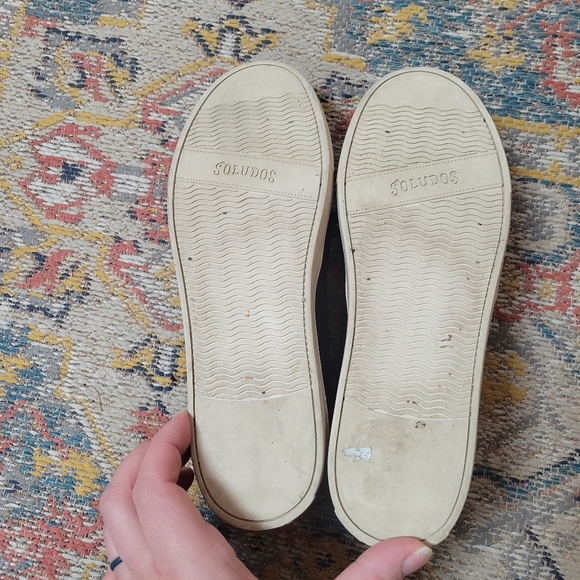 Soludos Velvet Llama Slip On Sneakers - Picture 9 of 9